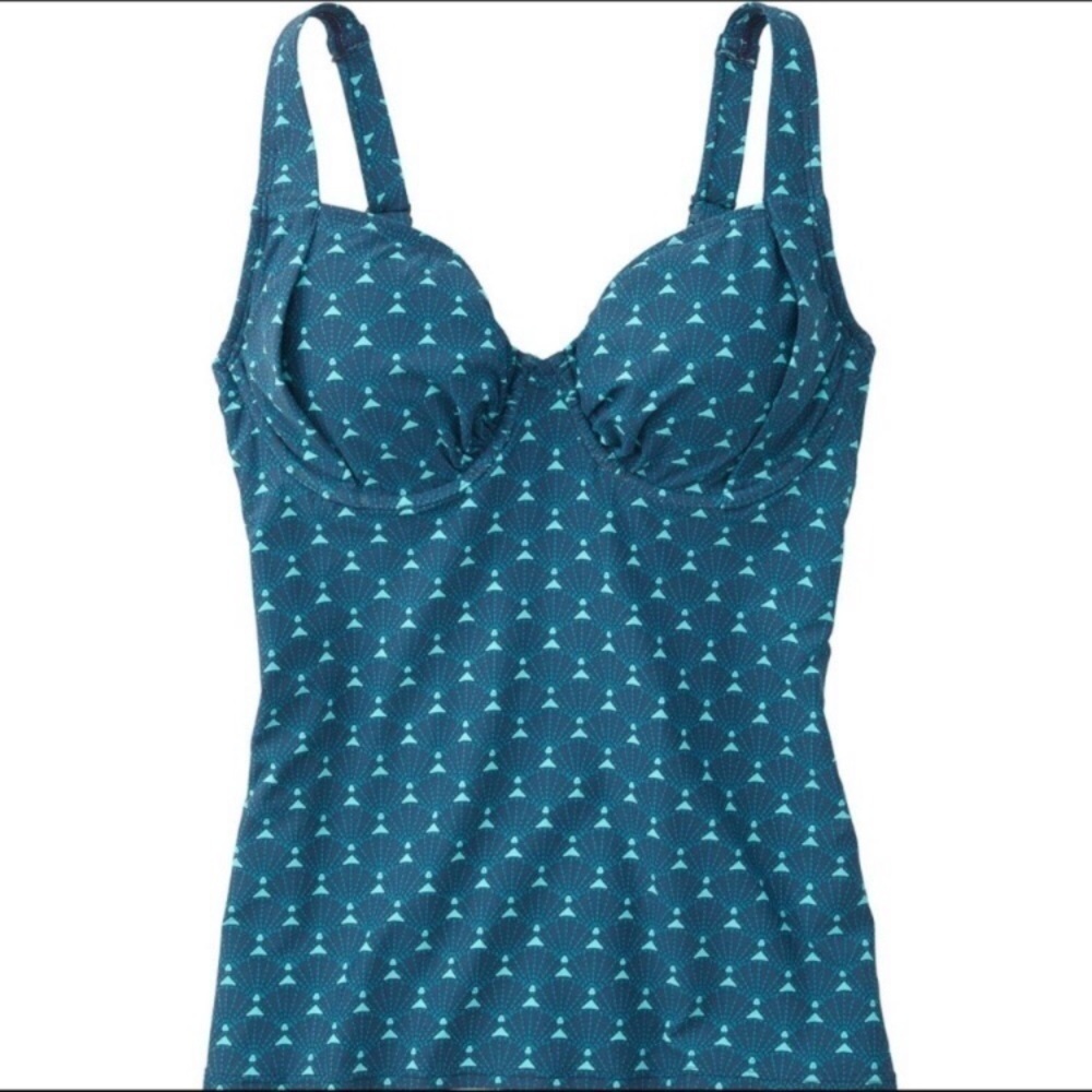 Title Nine Bodacious Tankini Swim suit Top NWT